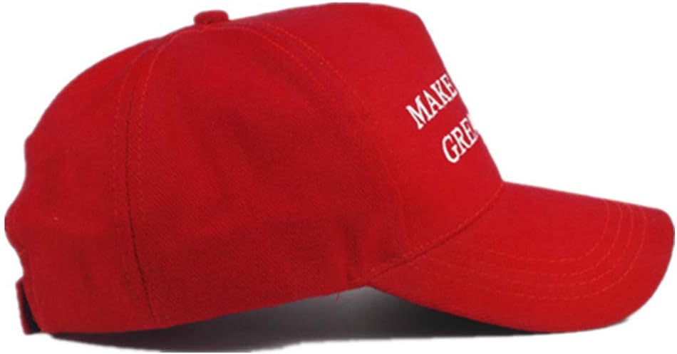 MAGA Hat Make America Great Again Donald Trump Slogan with USA Flag Cap Adjustable 2024 Keep America Great Baseball Hat (Red)