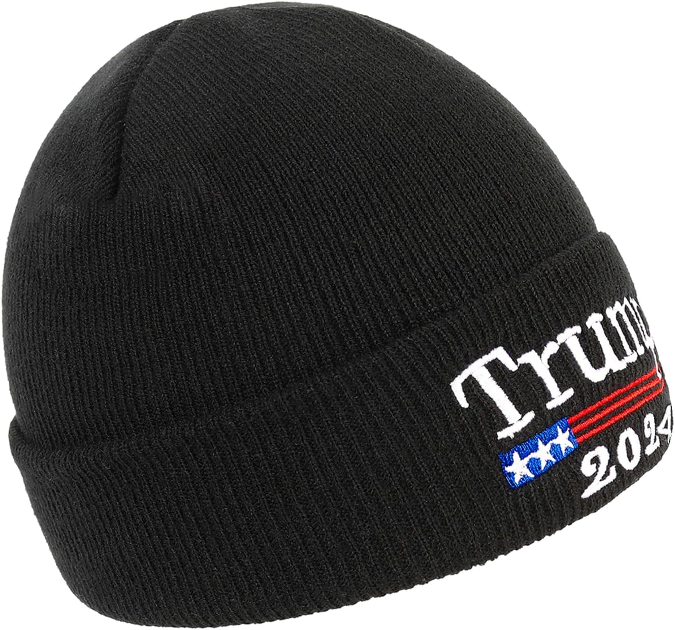 Trump 2024 Beanie Hats Make America Great Again Hat Donald Trump USA MAGA Cap Ski Winter Knit Hats for Men Women