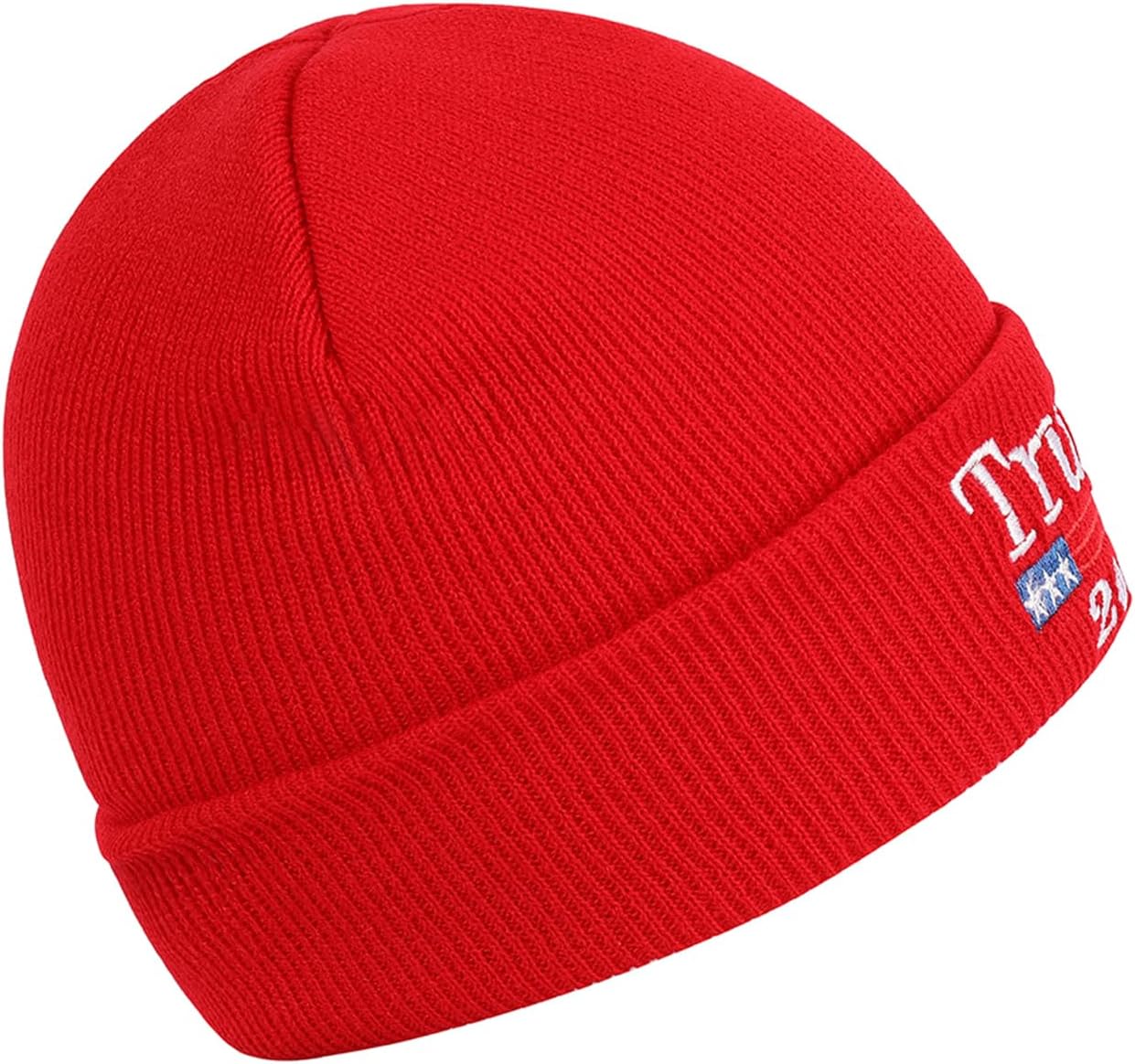 Trump 2024 Beanie Hats Make America Great Again Hat Donald Trump USA MAGA Cap Ski Winter Knit Hats for Men Women