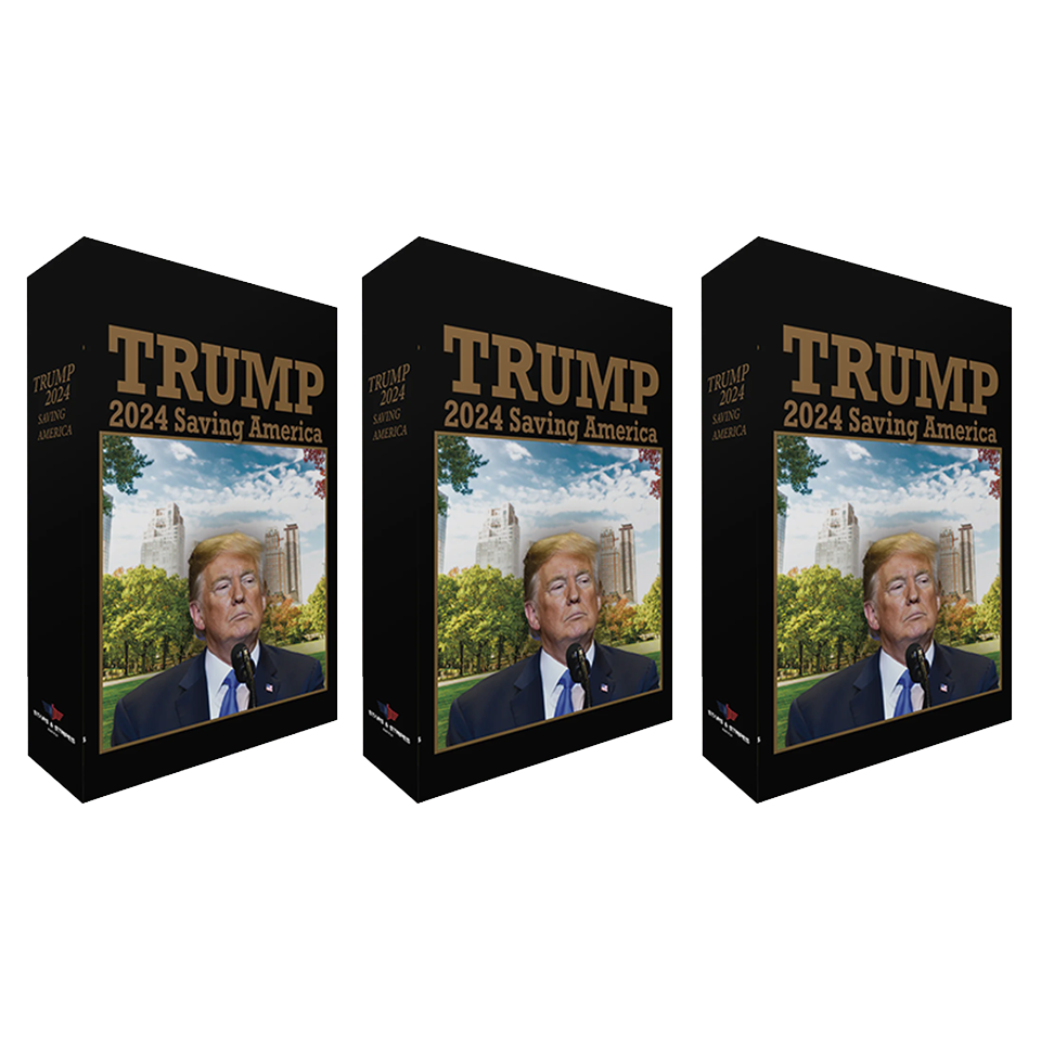 Black - Trump 2024 Saving America Safe (Buy 3 Books)