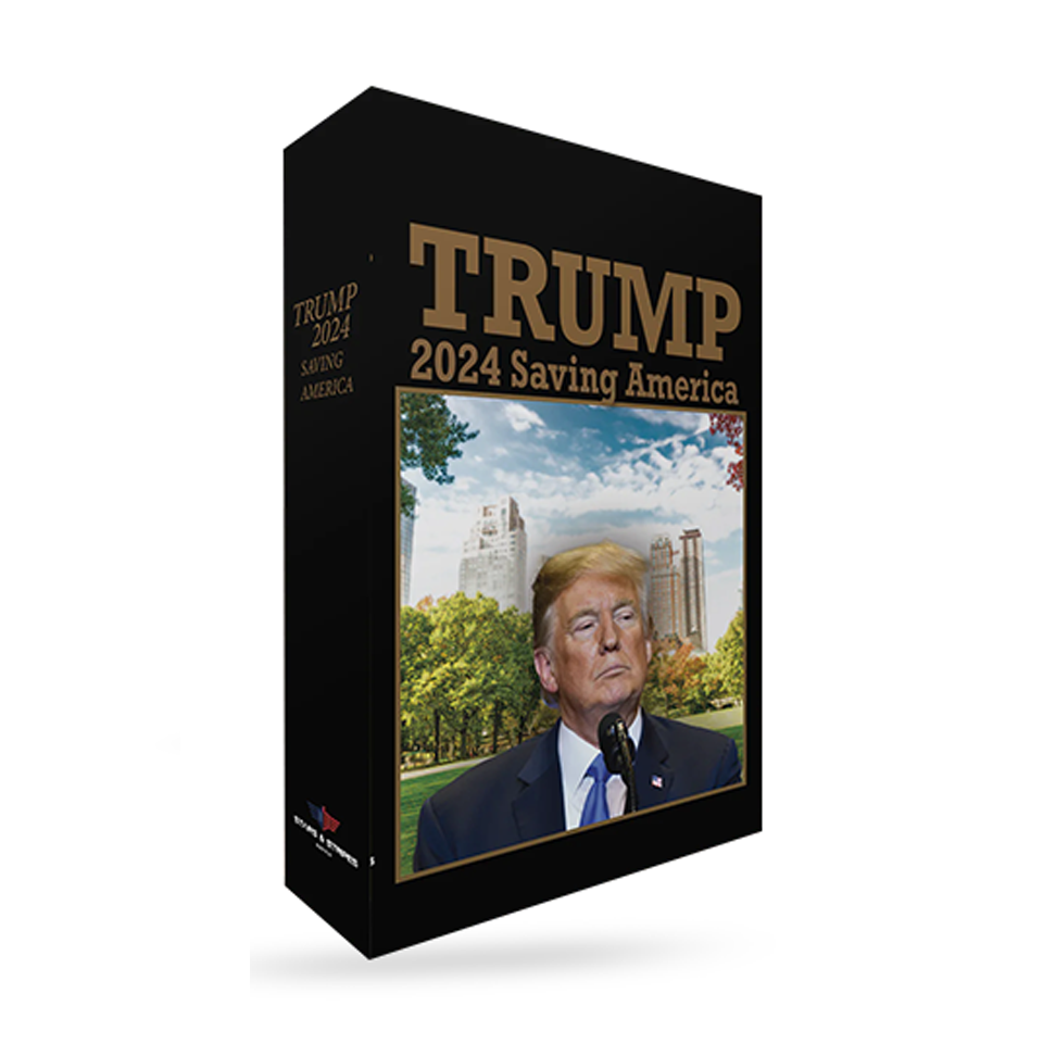 Black - Trump 2024 Saving America Safe (Buy 1 Book)