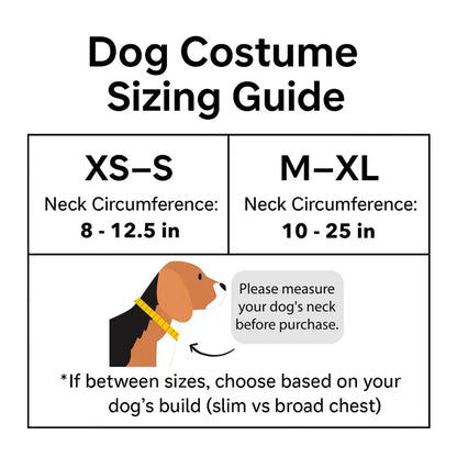 Trump Dog Costume Set