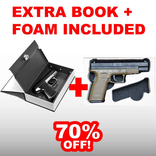 Extra Book Safe + Foam Insert