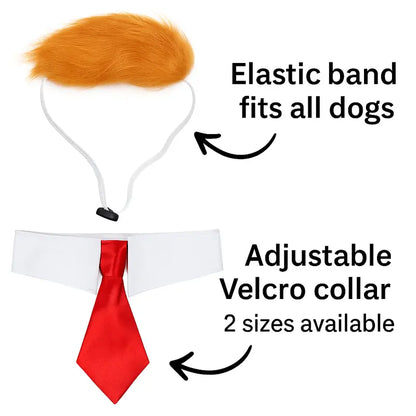 Trump Dog Costume Set