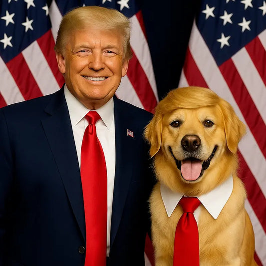 Trump Dog Costume Set