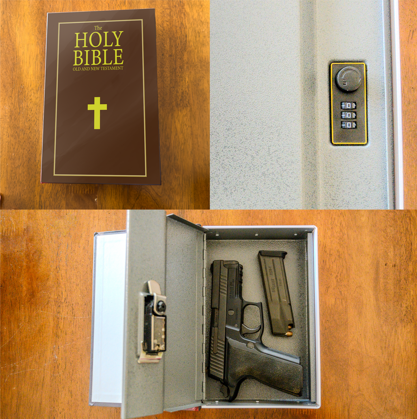 The Holy Bible Secrete Safe