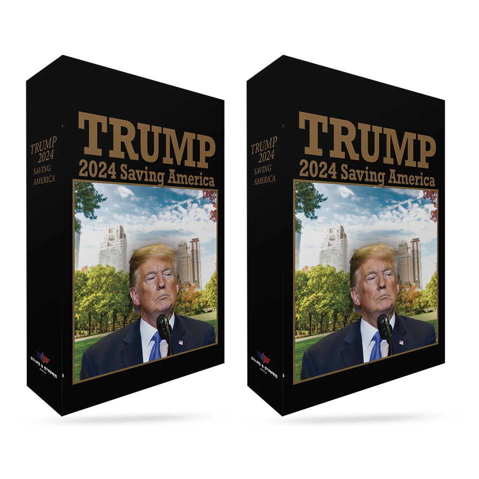 Black - Trump 2024 Saving America Safe (Buy 2 Books)