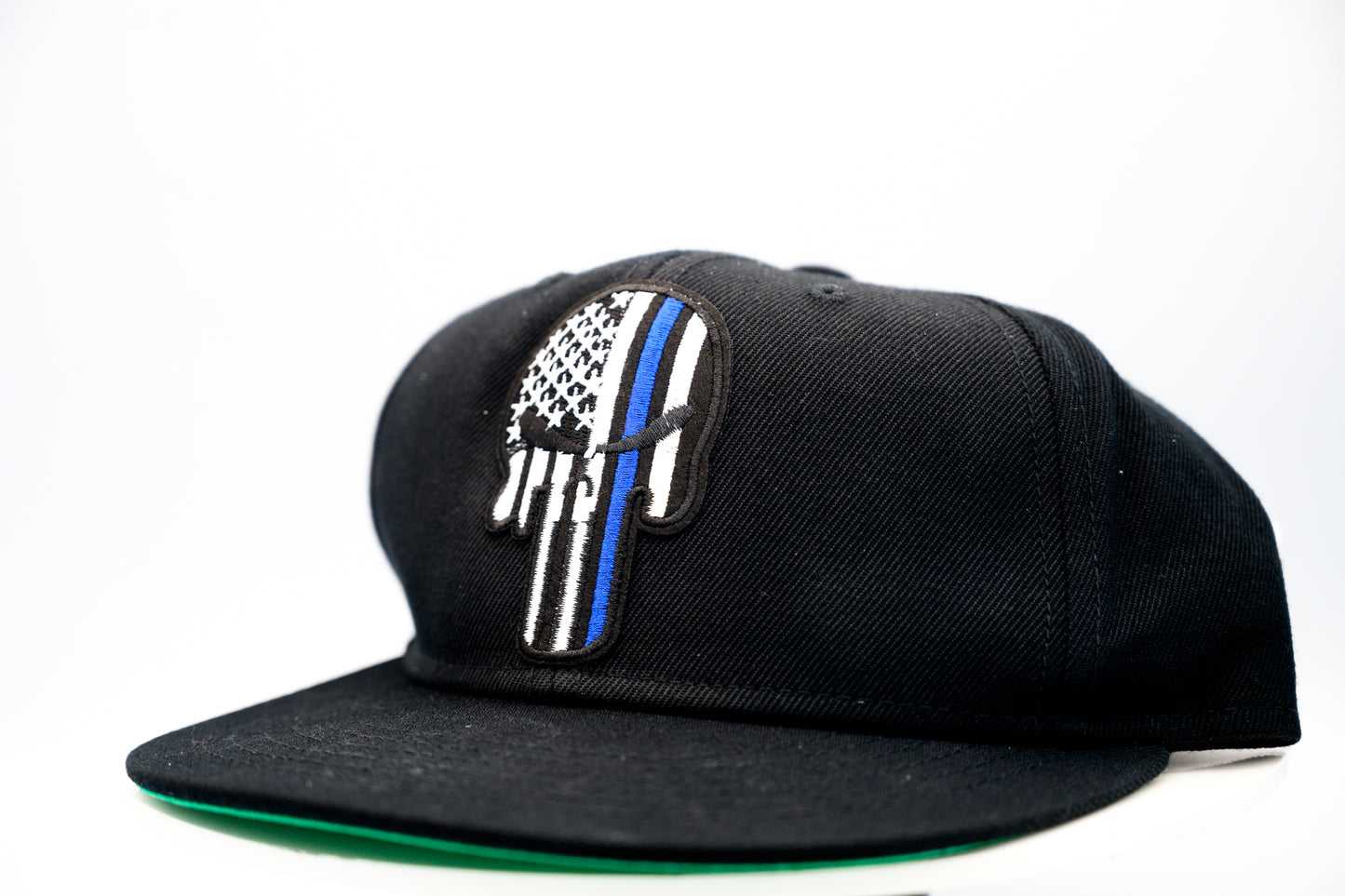 Punisher Skull Blue Line Hat